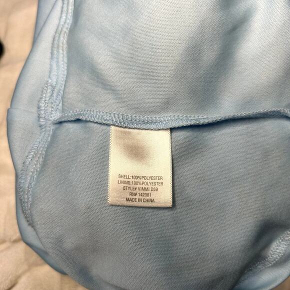 Francesca’s Light Blue Floral Romper - Picture 9 of 12